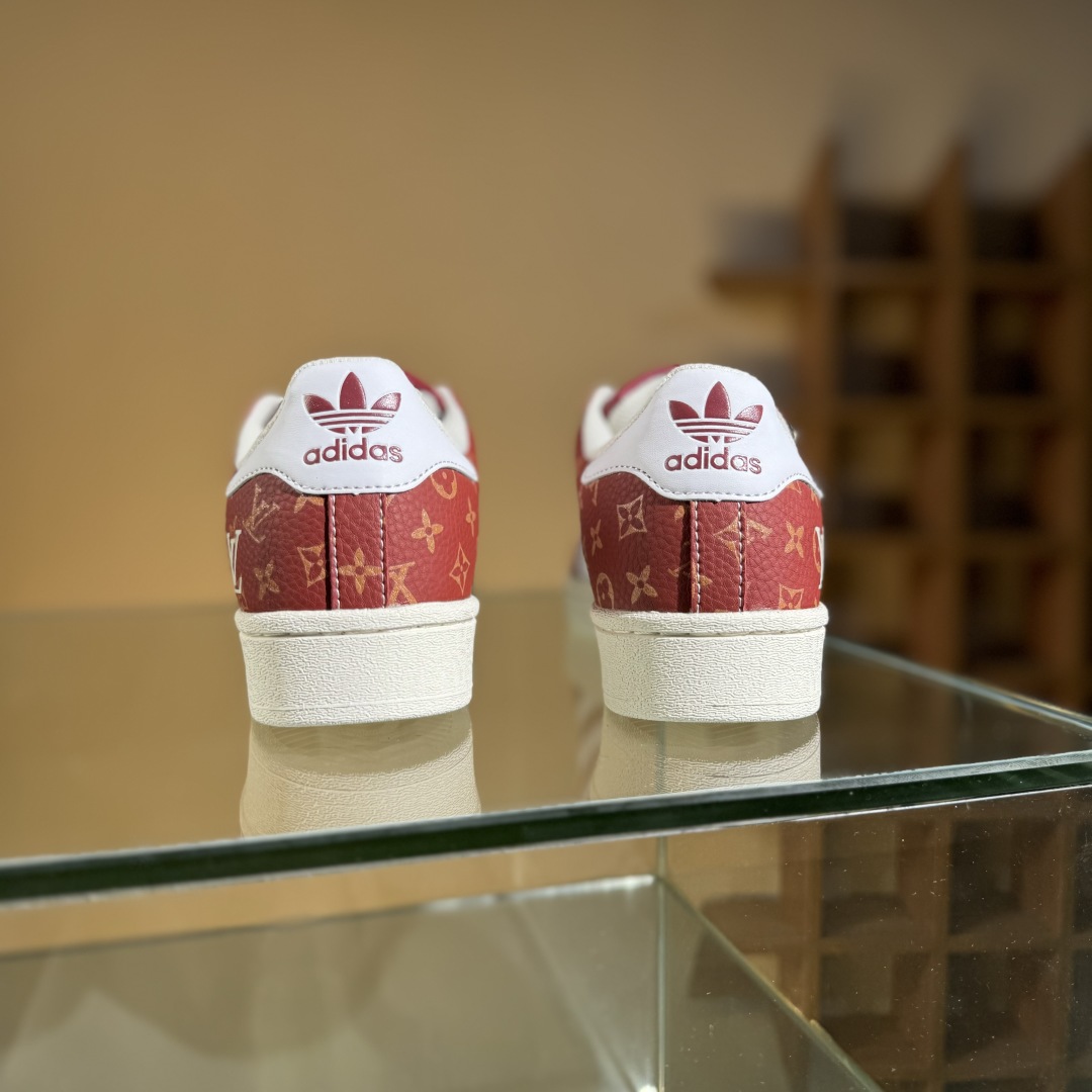 240 AD Originals Superstar x Louis Vuitt红白  DS0021