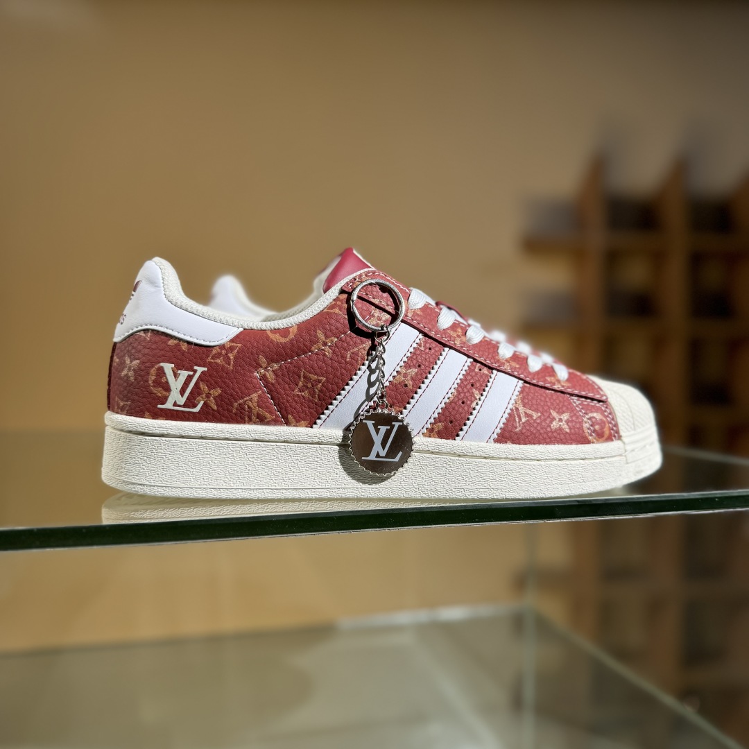 240 AD Originals Superstar x Louis Vuitt红白  DS0021