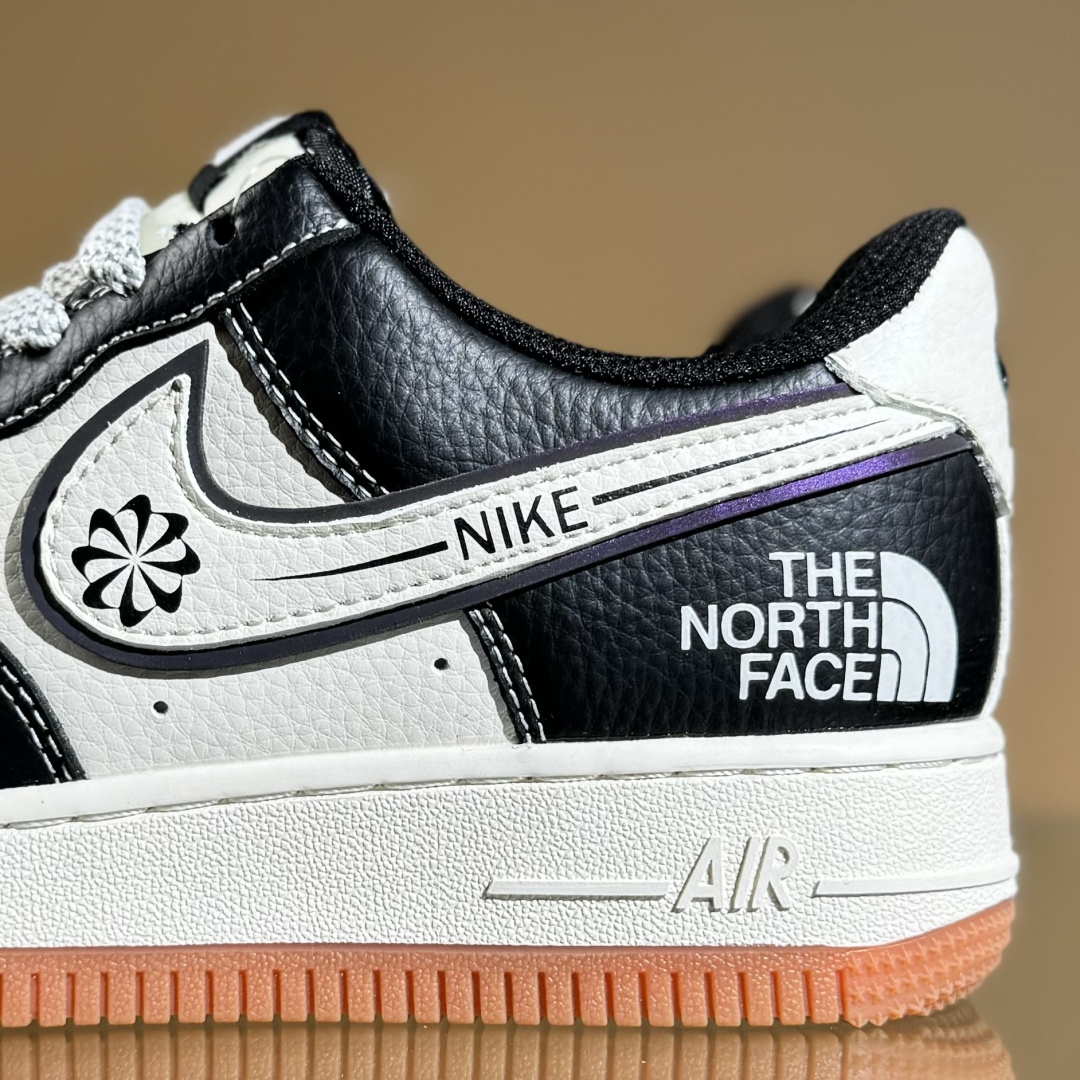 260 Nike Air Force 1'07 Low 北面联名 米黑生胶 空军一号低帮休闲板鞋 SM6188-114