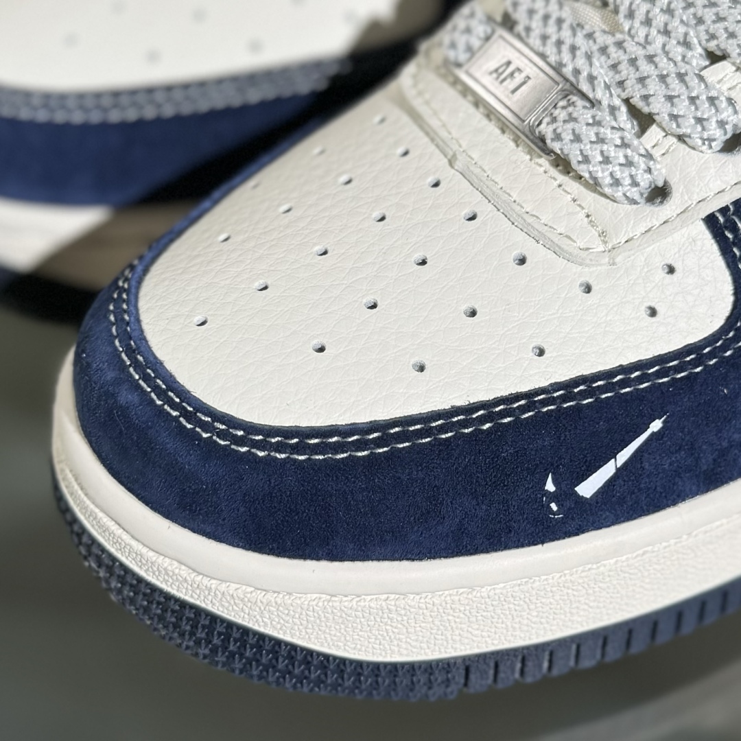 260 Nike Air Force 1'07 Low 斯图西联名 海军蓝 空军一号低帮休闲板鞋 SM6188-673