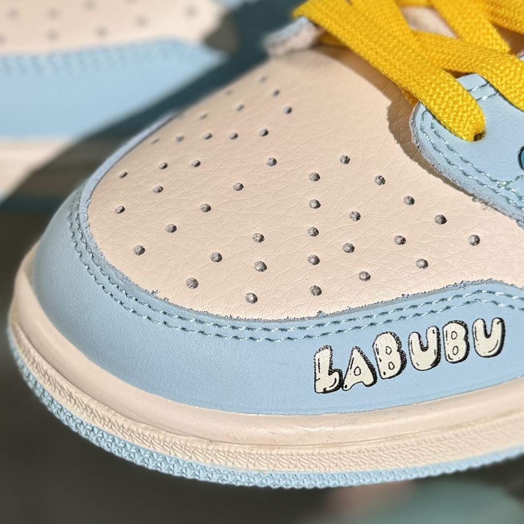 280 Travis Scott x Nike Air Jordan 1 Low x LABUBU Air Jordan 1 Low 反转蓝白拉布布倒钩  LD2028-054