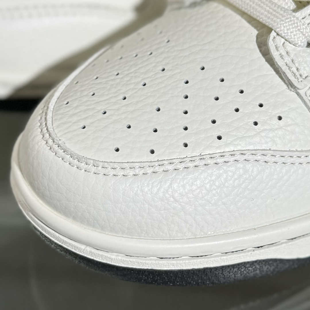 280 Nike SB Dunk Low LV拉布布 三方联名 白碳黑 高端定制 低帮休闲板鞋 SC0601-455