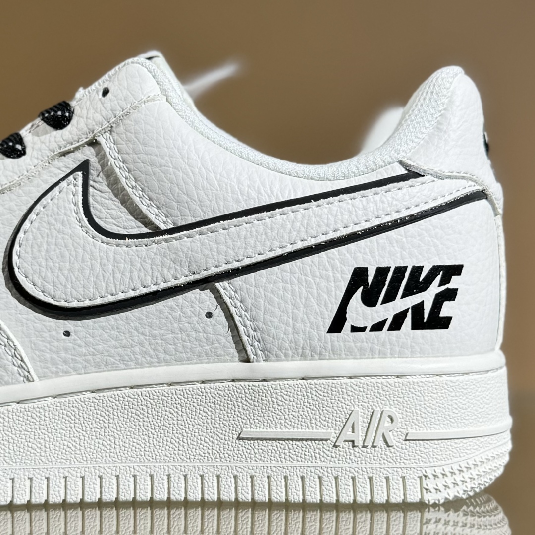 260 Nike Air Force 1'07 Low 联名 米黑边 空军一号低帮休闲板鞋 CS5288-031