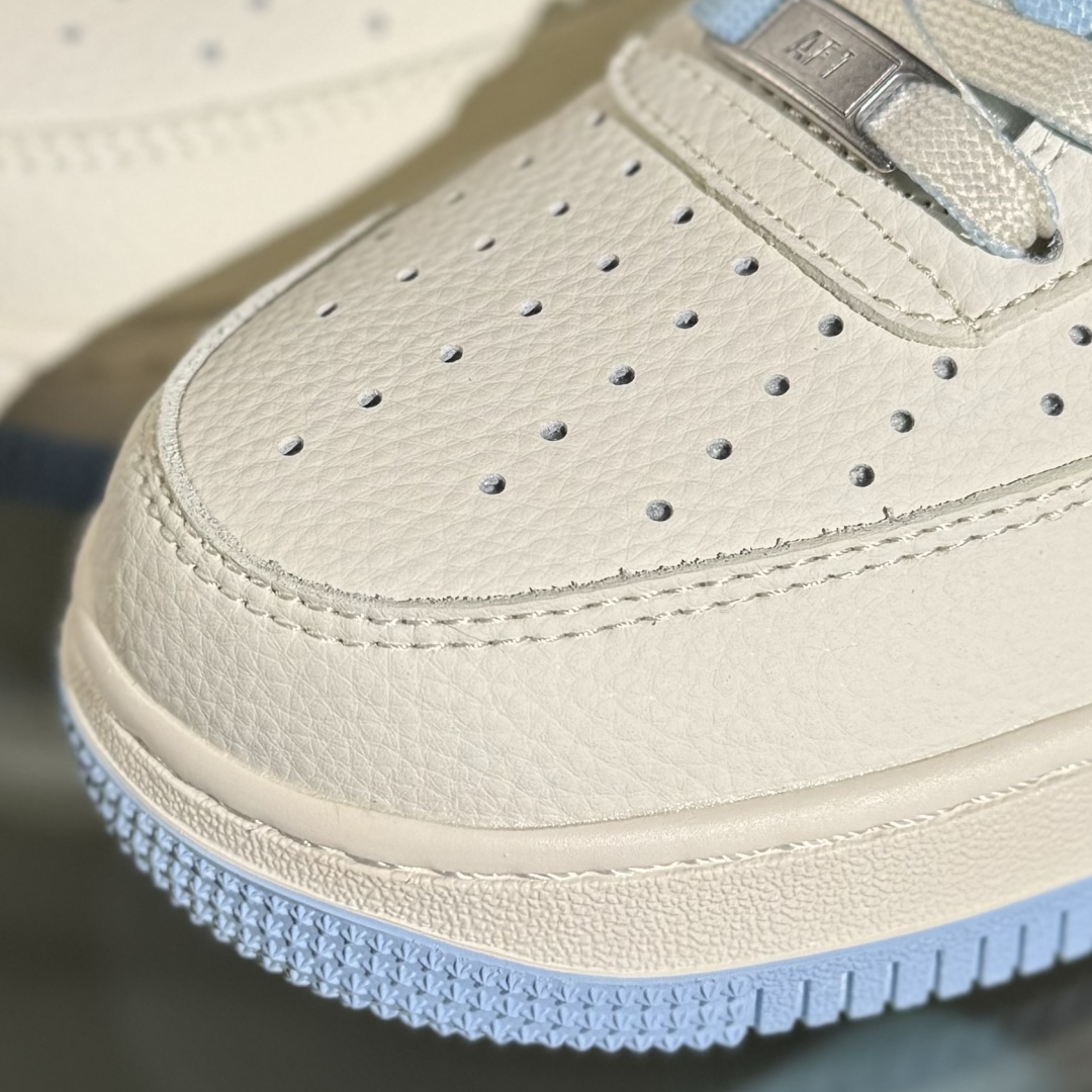260 Nike Air Force 1'07 Low 斯图西联名 骷髅米灰蓝 空军一号低帮休闲板鞋 QW5606-269