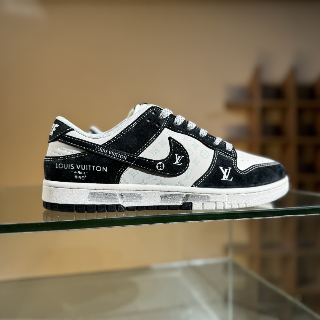 280 Nike SB Dunk Low x Louis Vuitt黑白满天星  CX5050-Y03