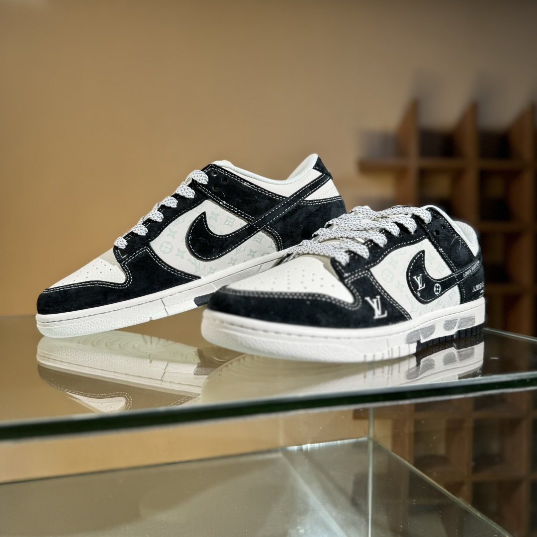 280 Nike SB Dunk Low x Louis Vuitt黑白满天星  CX5050-Y03