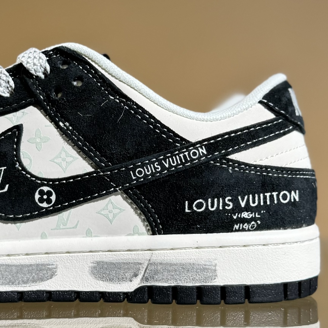 280 Nike SB Dunk Low x Louis Vuitt黑白满天星  CX5050-Y03