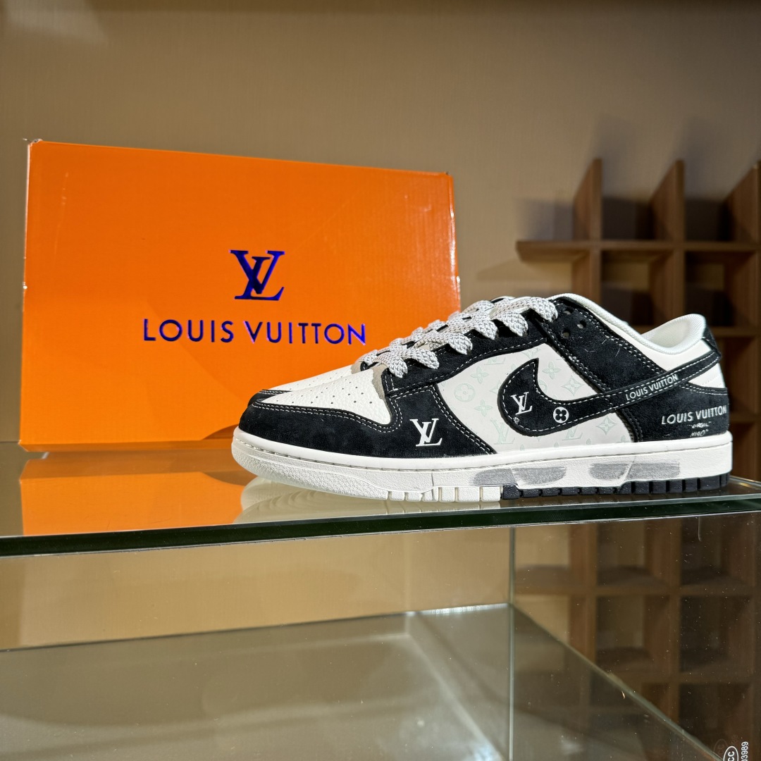 280 Nike SB Dunk Low x Louis Vuitt黑白满天星  CX5050-Y03