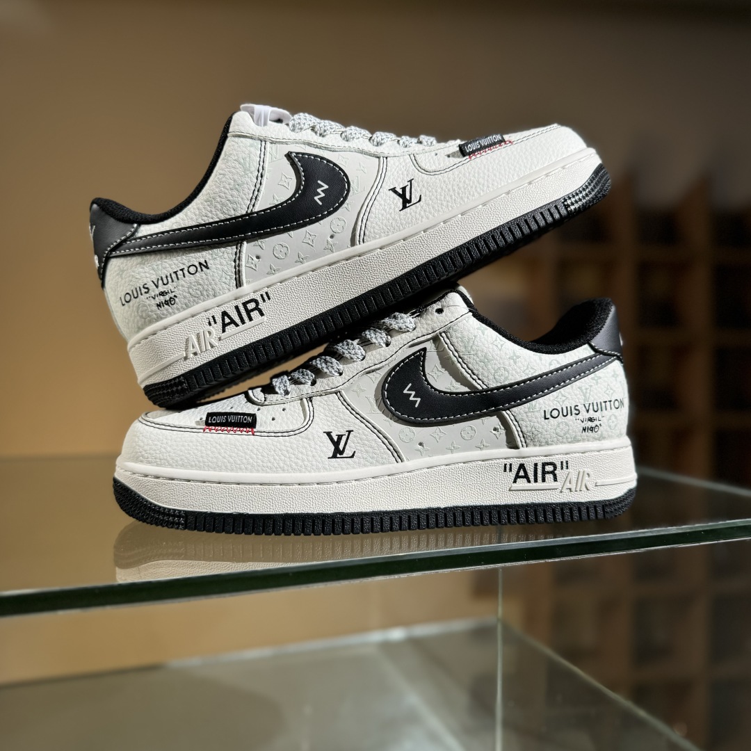 260 Nike Air Force 1 Low 07 x Louis Vuitt白黑满天星 CS5050-Y09