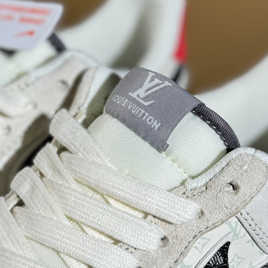 260 Nike Air Force 1'07 Low LV联名 猪八米灰红 空军一号低帮休闲板鞋 MZ9588-806