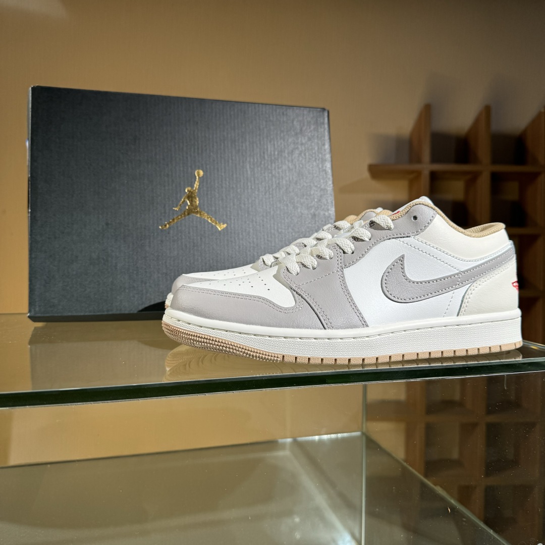220 Air Jordan 1 Low AJ1 乔1 低帮文化休闲板鞋 553558-169