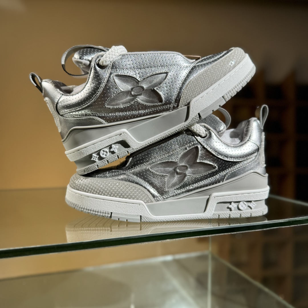480 标杆版本 男鞋先行 Louis VuittTrainer Sneaker Low 佛山LV大厂出品