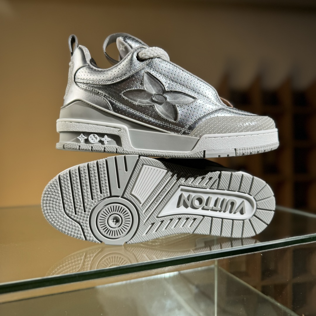 480 标杆版本 男鞋先行 Louis VuittTrainer Sneaker Low 佛山LV大厂出品