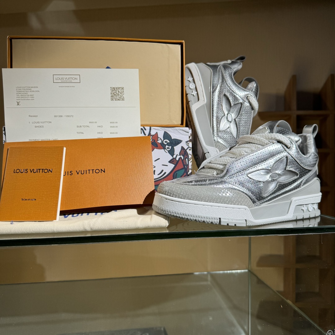 480 标杆版本 男鞋先行 Louis VuittTrainer Sneaker Low 佛山LV大厂出品