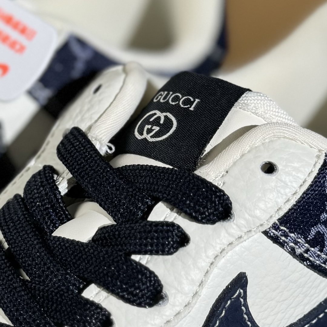 260 Nike Air Force 1'07 Low 古驰联名 藏蓝牛仔 空军一号低帮休闲板鞋 SC0601-568