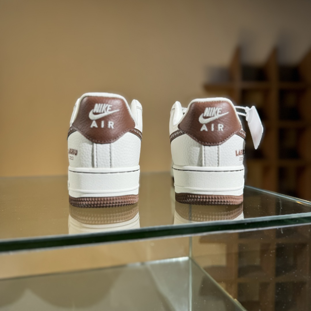 260 Nike Air Force 1'07 Low 米棕拉布布 空军一号低帮休闲板鞋 XL1979-105