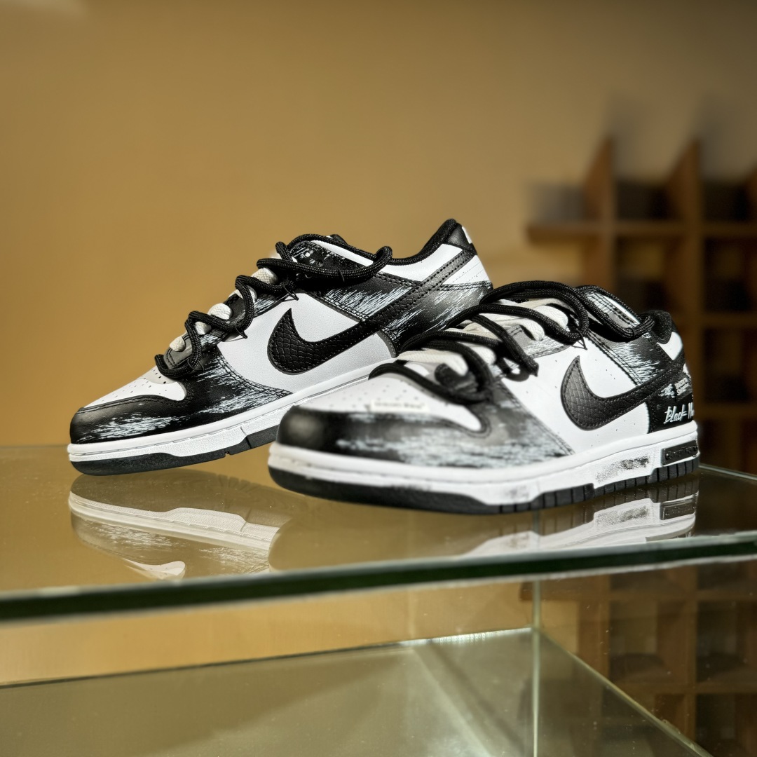 280 Nike SB Dunk Low 皮革 断刃风暴 暗黑风  DD1391-100