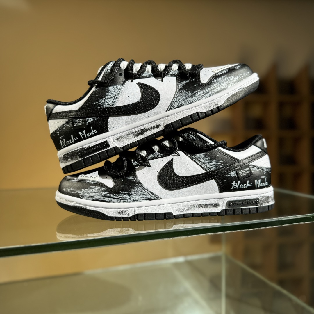 280 Nike SB Dunk Low 皮革 断刃风暴 暗黑风  DD1391-100