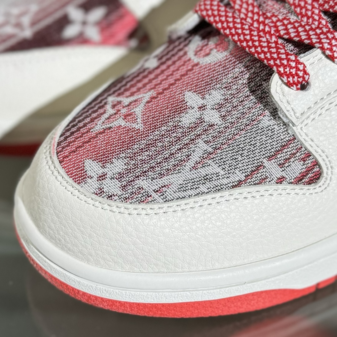 260 Nike SB Dunk Low “路易威登LV联名---帆布印花” 低帮休闲运动板鞋  DS6608-003