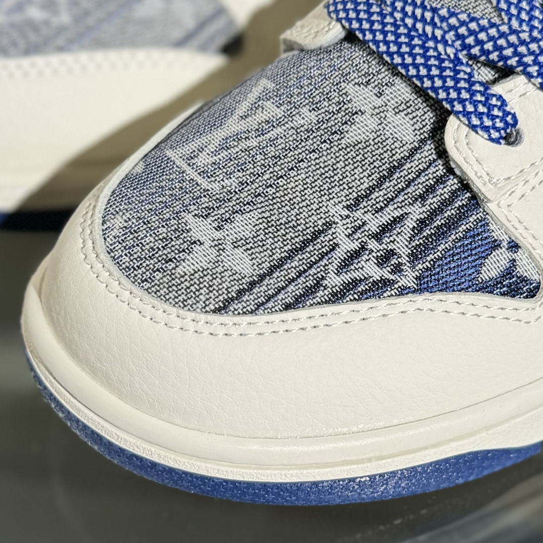 260 Nike SB Dunk Low “路易威登LV联名---帆布印花” 低帮休闲运动板鞋  DS6608-004