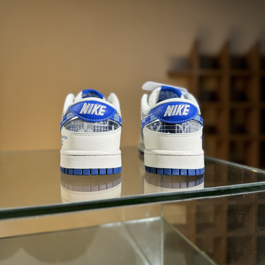 260 Nike SB Dunk Low “路易威登LV联名---帆布印花” 低帮休闲运动板鞋  DS6608-004