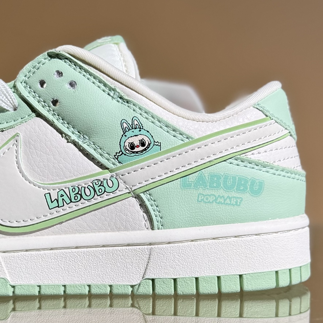 280 Nike SB Dunk Low x LABUBU 绿白小勾  SR2025-006