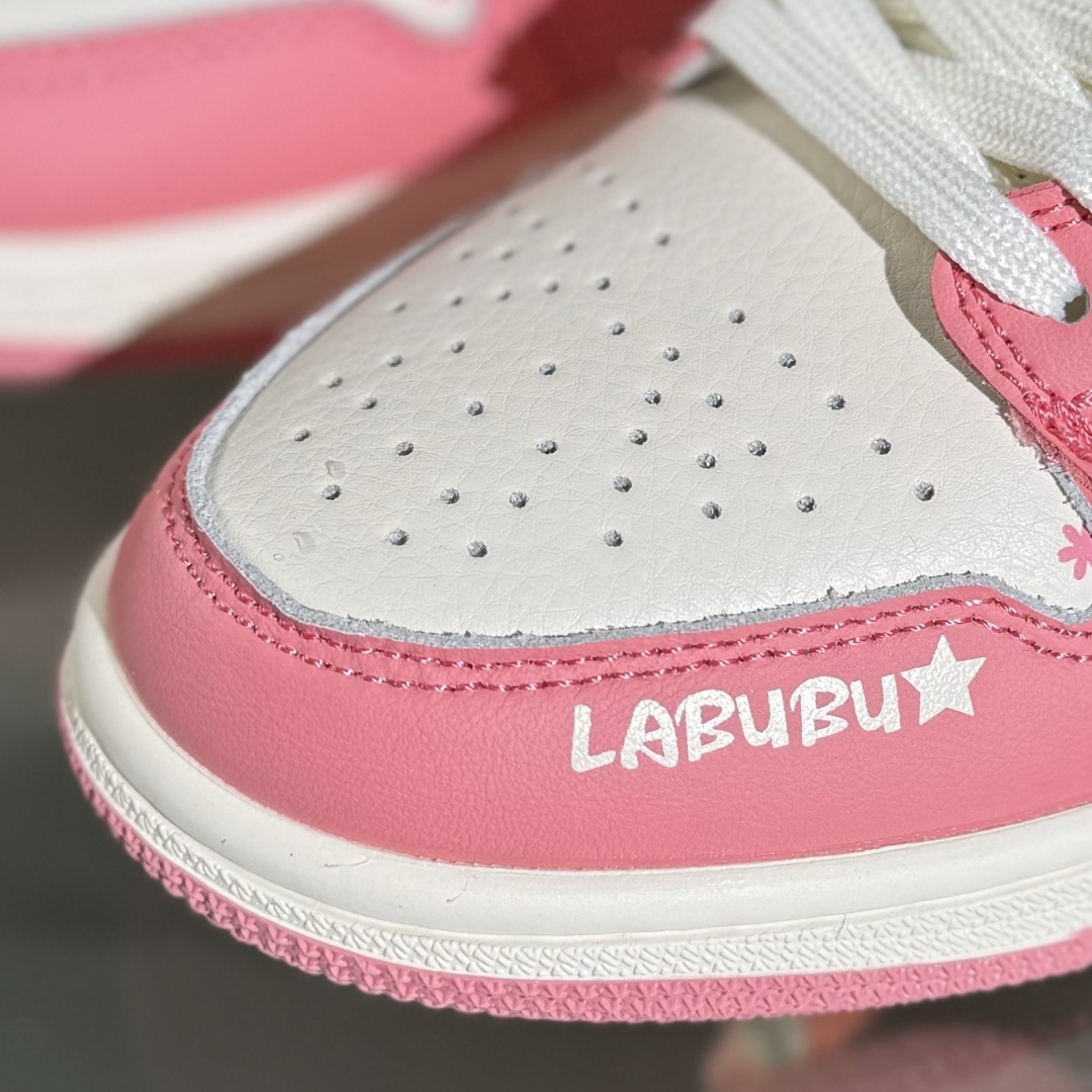 280 Air Jordan 1 Retro Low x LABUBU 米粉拉布布  QR2025-007