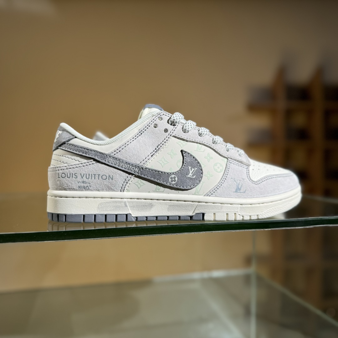 280 Nike SB Dunk Low x Louis Vuitt灰白满天星  CX5050-Y02