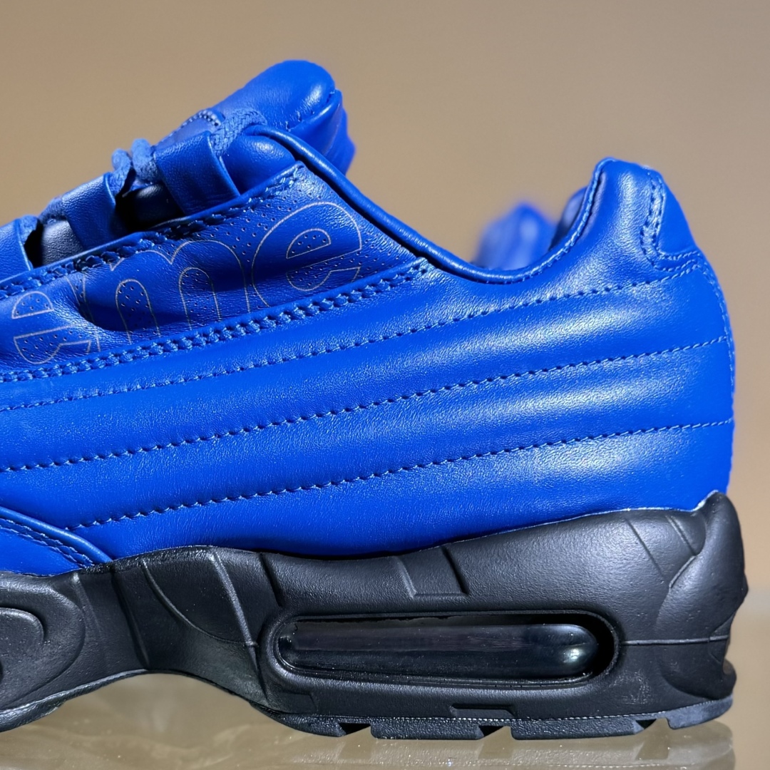 400 纯原 Supreme x Nike Air Max 95 Lux 联名款 复古减震气垫跑鞋 CI0999-400