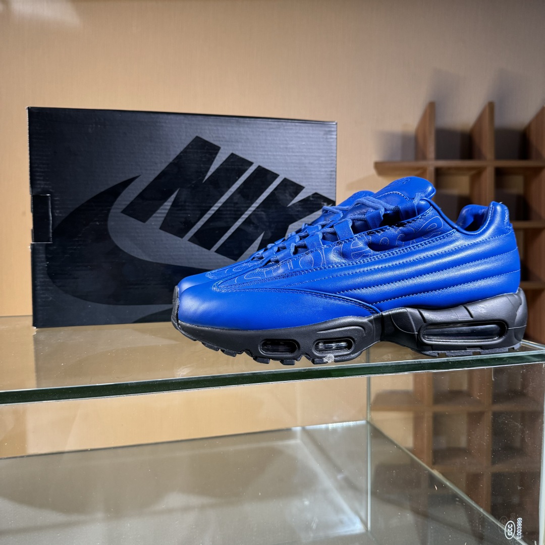400 纯原 Supreme x Nike Air Max 95 Lux 联名款 复古减震气垫跑鞋 CI0999-400