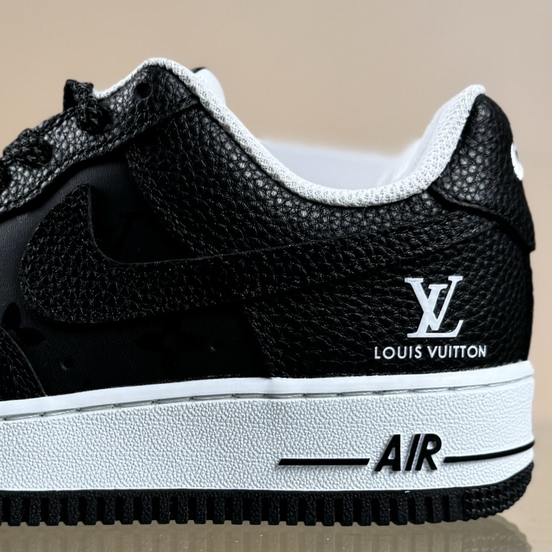260 Nike Air Force 1'07 Low LV联名 武士黑荔纹 空军一号低帮休闲板鞋 CZ3986-003