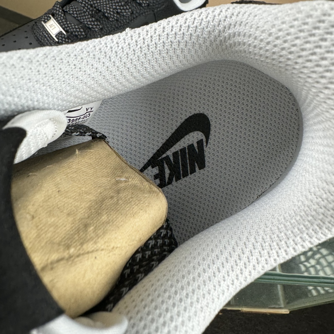 260 Nike Air Force 1'07 Low LV联名 武士黑荔纹 空军一号低帮休闲板鞋 CZ3986-003
