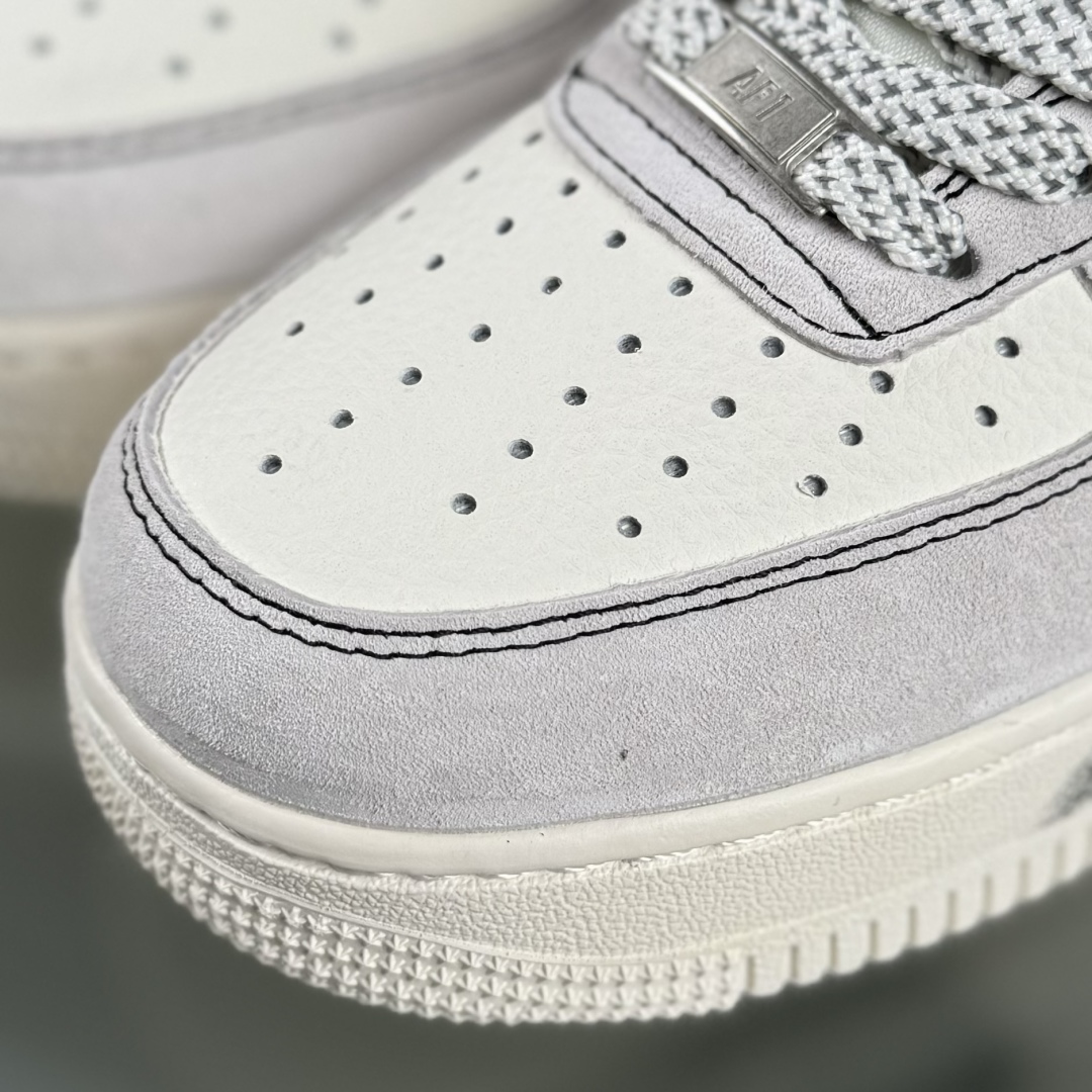 260 Nike Air Force 1'07 Low LV联名 双拼黑涂鸦 空军一号低帮休闲板鞋 CX5050-Y06