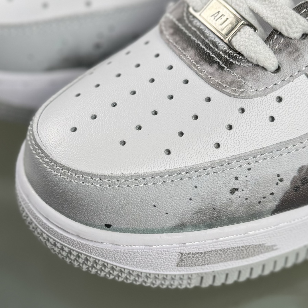 240 Nike Air Force 1 Low 07 风雅墨客 水墨 国风  FJ4146-100