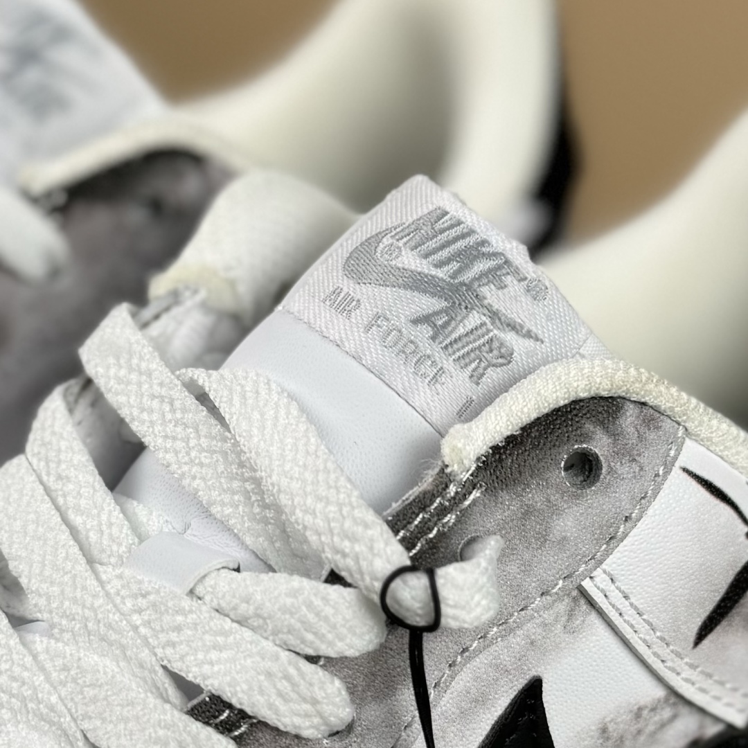 240 Nike Air Force 1 Low 07 风雅墨客 水墨 国风  FJ4146-100