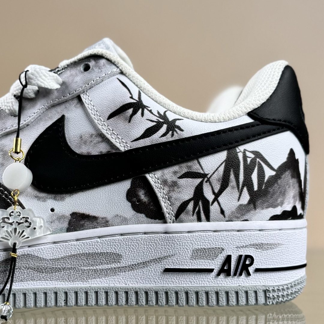 240 Nike Air Force 1 Low 07 风雅墨客 水墨 国风  FJ4146-100