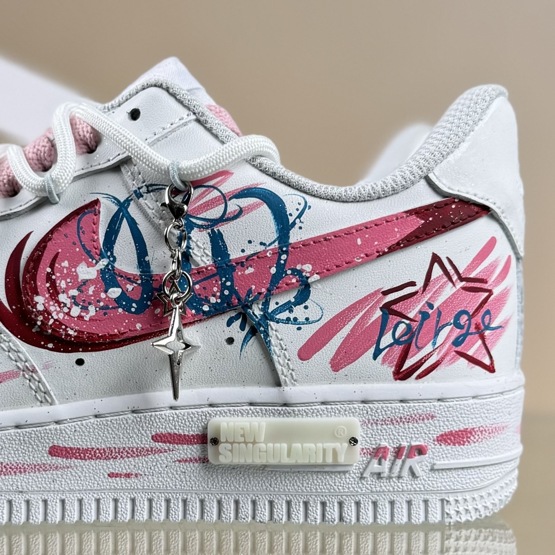 260 Nike Air Force 1'07 Low 米粉拉布布 空军一号低帮休闲板鞋 KB1688-006