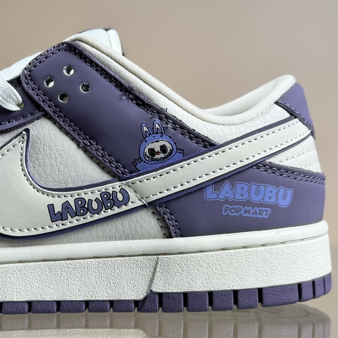 280 Nike SB Dunk Low x LABUBU 紫白小勾  SR2025-005