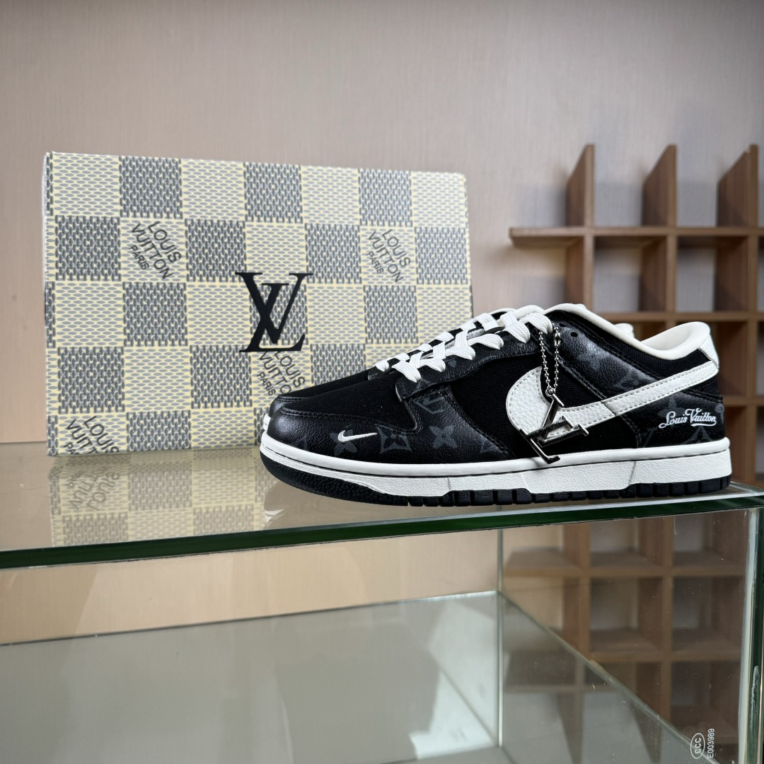 280 Nike SB Dunk Low LV联名 暗夜幽白  低帮休闲板鞋  SC0601-458