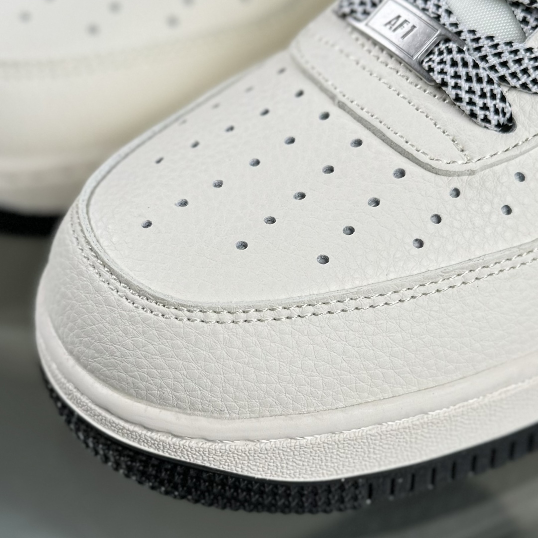 260 Nike Air Force 1'07 Low LV联名 黑牛仔印花 空军一号低帮休闲板鞋 SM6668-108