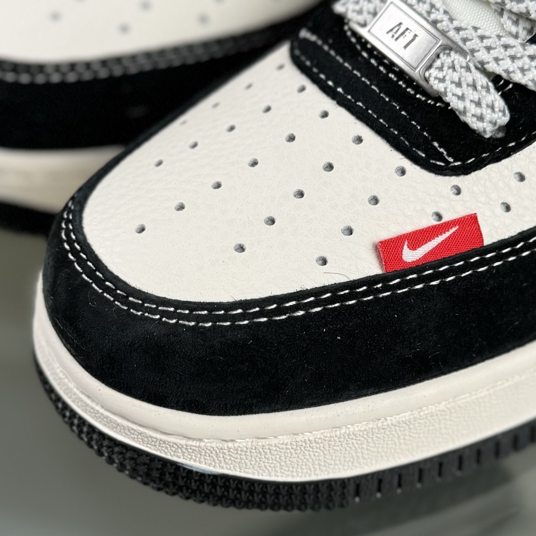 260 Nike Air Force 1'07 Low LV联名 牛仔猪八米黑 空军一号低帮休闲板鞋 MZ9588-805