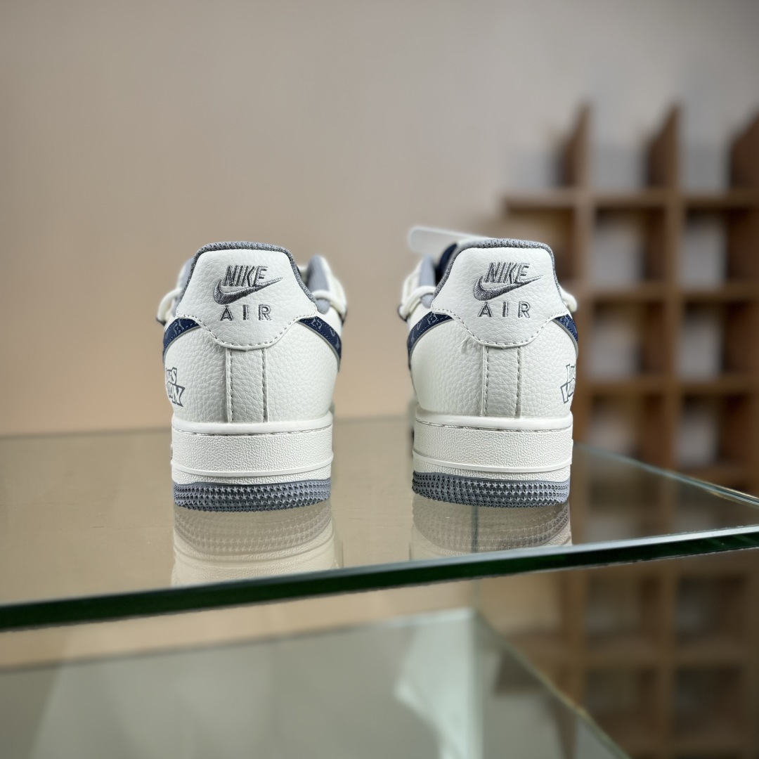 260 Nike Air Force 1'07 Low LV联名 花蓝勾抽绳 空军一号低帮休闲板鞋 DM6868-064
