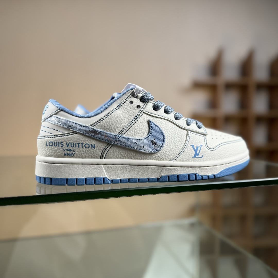 280 Nike SB Dunk Low LV联名 冰蓝牛仔满天星  低帮休闲板鞋 JP1628-028