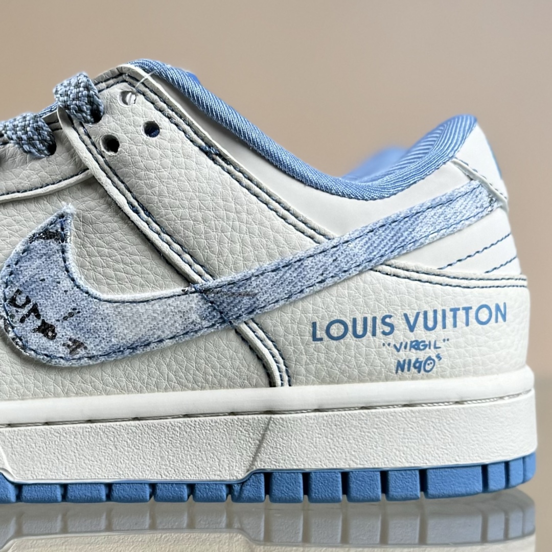 280 Nike SB Dunk Low LV联名 冰蓝牛仔满天星  低帮休闲板鞋 JP1628-028