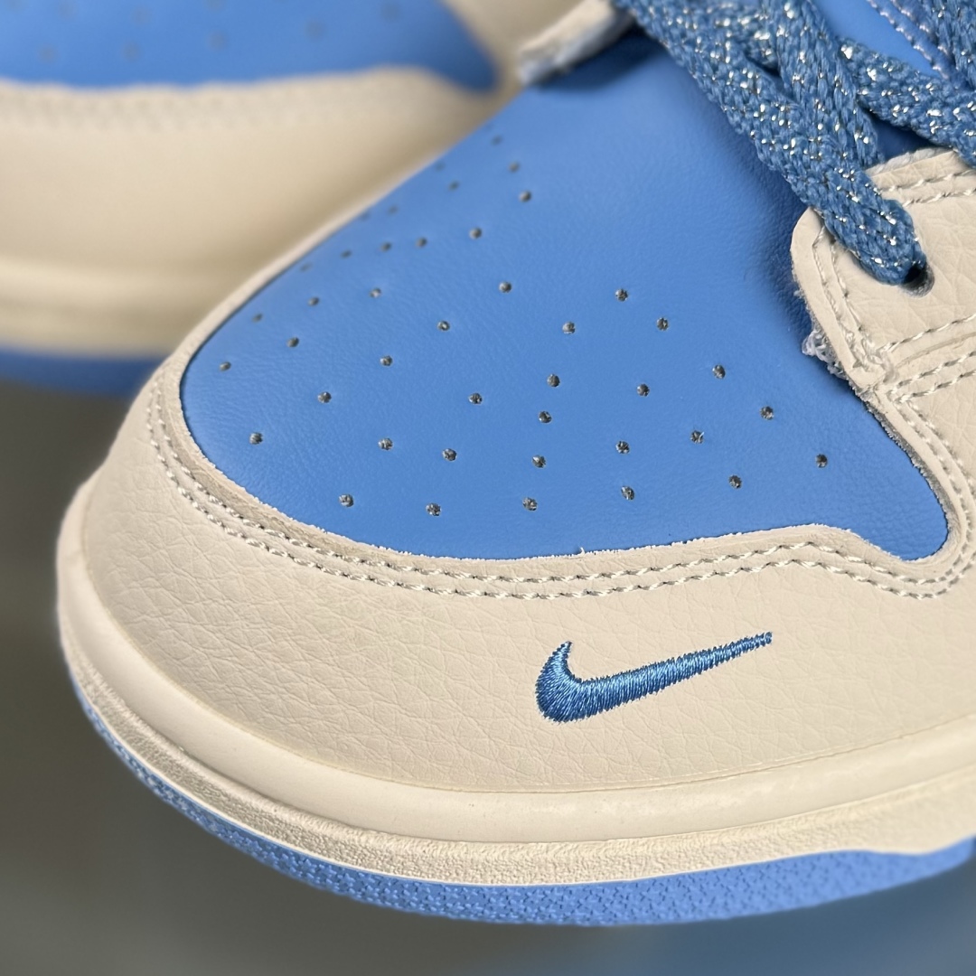 280 Nike SB Dunk Low 太阳花 米白蓝 低帮休闲板鞋  SR2025-004
