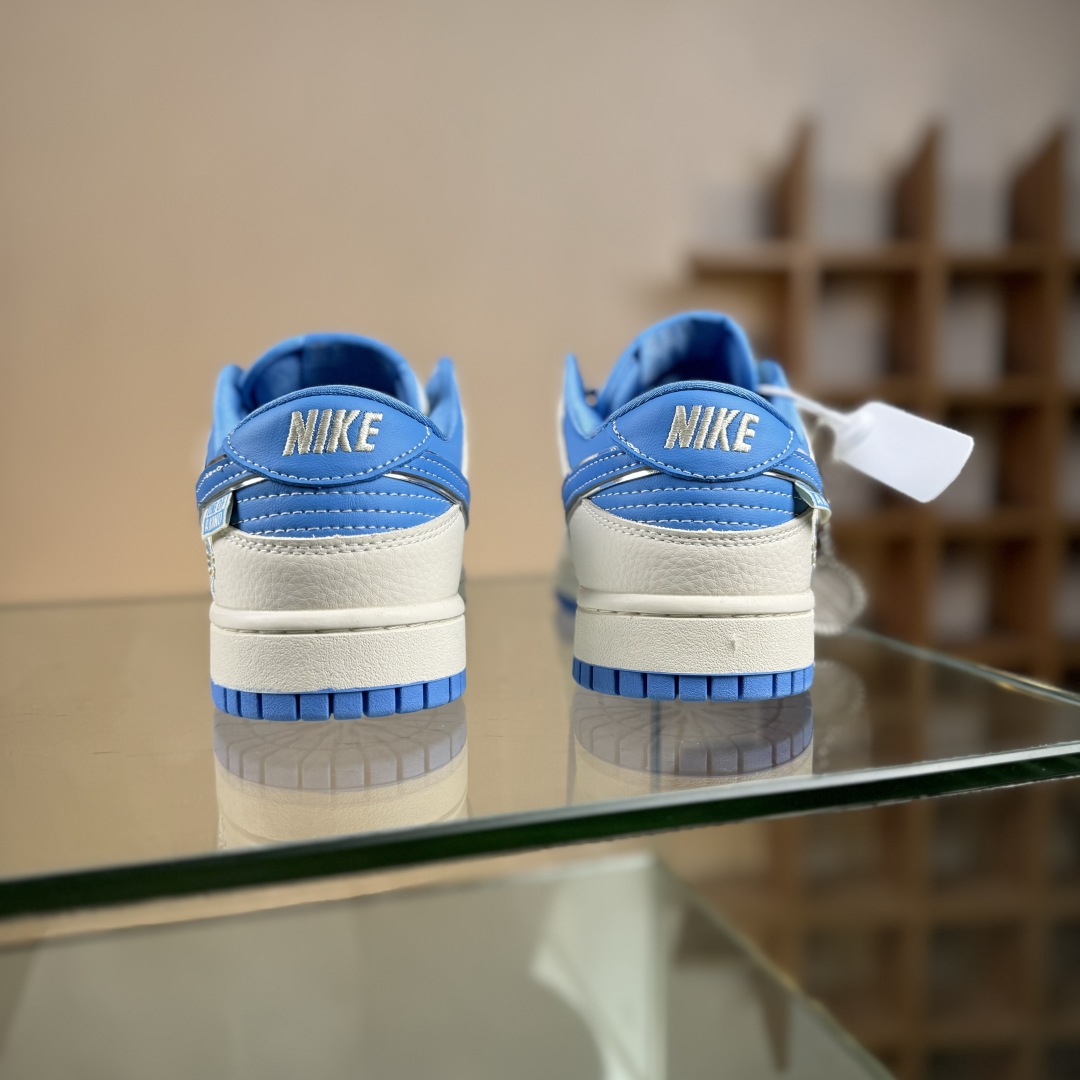 280 Nike SB Dunk Low 太阳花 米白蓝 低帮休闲板鞋  SR2025-004