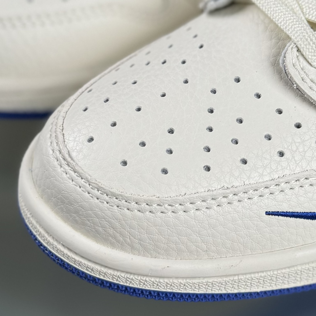 280 Travis Scott x Fragment Design x Air Jordan 1 Low SP AJ1 乔1 LV联名 白蓝花饰 低帮文化休闲板鞋 LD2028-042