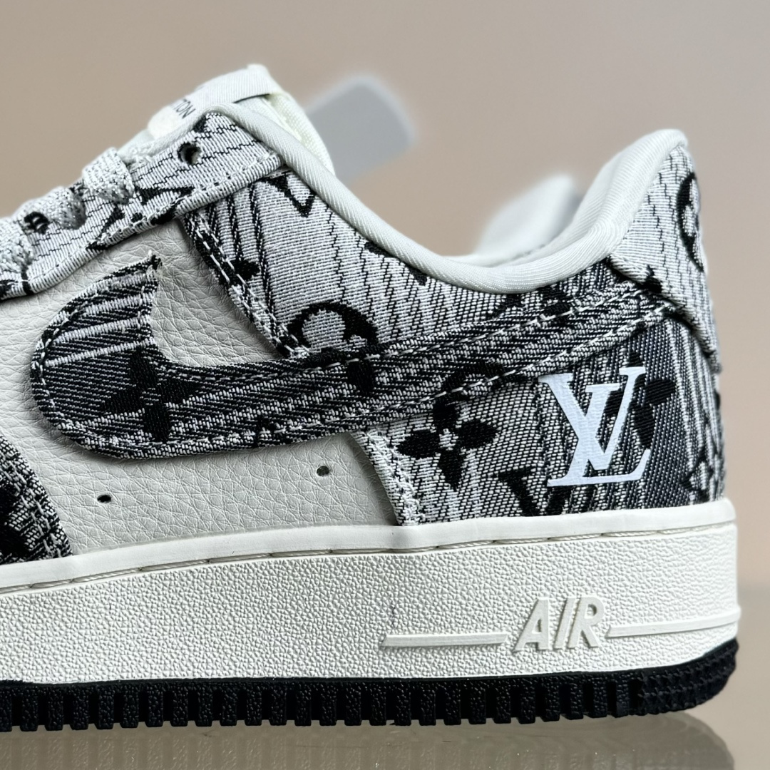 Nike Air Force 1'07 Low LV联名 灰花布 空军一号低帮休闲板鞋 DF0188-077