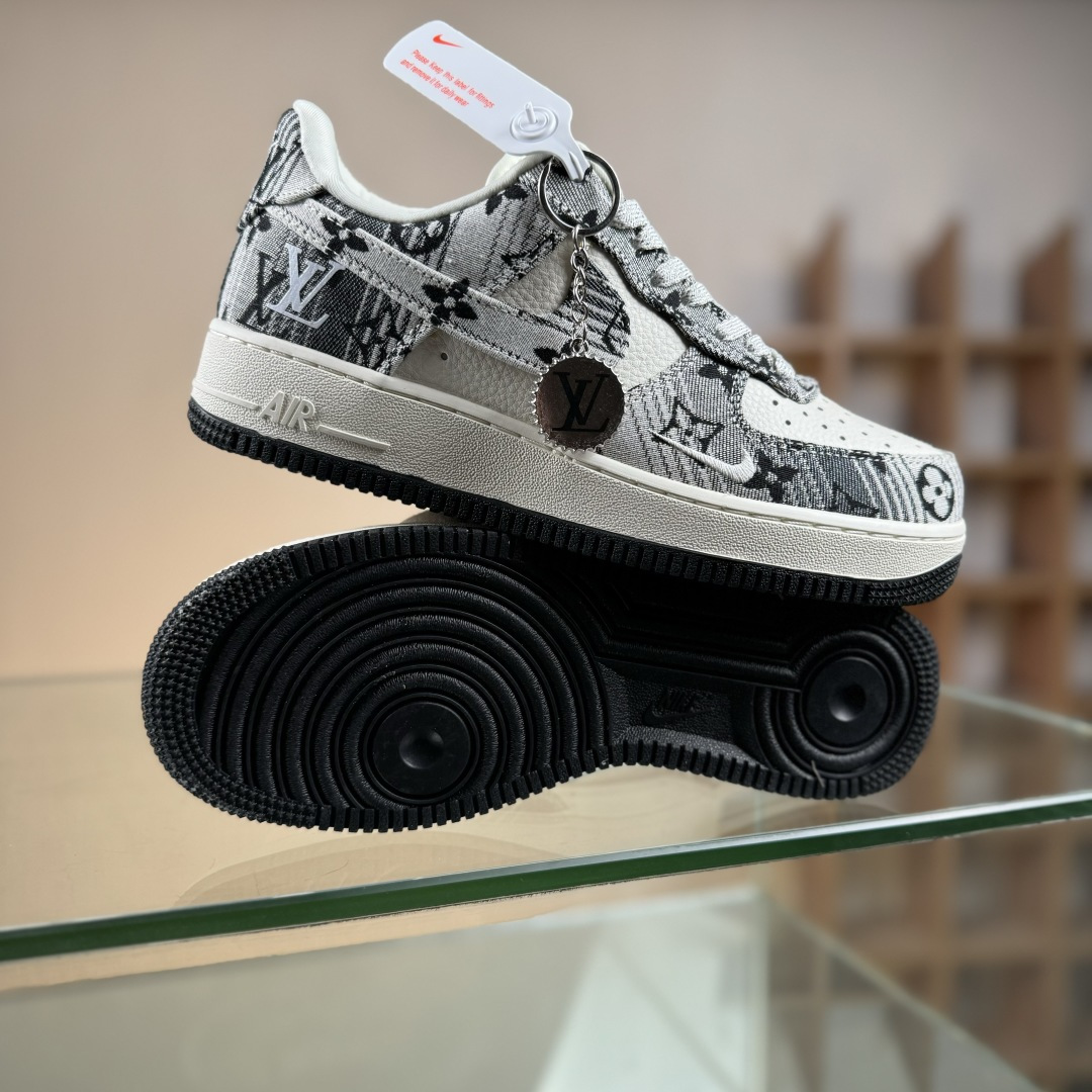 Nike Air Force 1'07 Low LV联名 灰花布 空军一号低帮休闲板鞋 DF0188-077