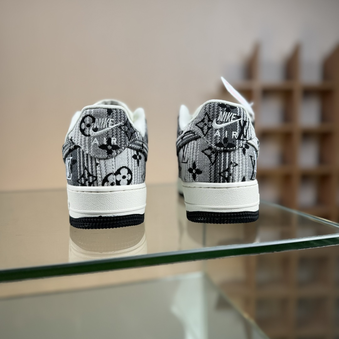 Nike Air Force 1'07 Low LV联名 灰花布 空军一号低帮休闲板鞋 DF0188-077